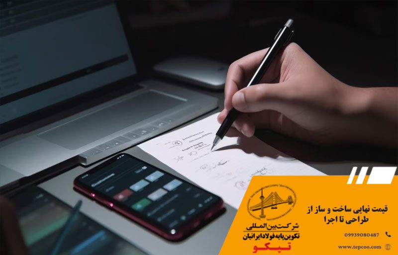  قیمت نهایی ساخت و ساز از طراحی تا اجرا